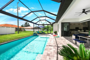 Perfect Oasis Retreat ! 2023 Luxury Built Home, Heated Pool and Games